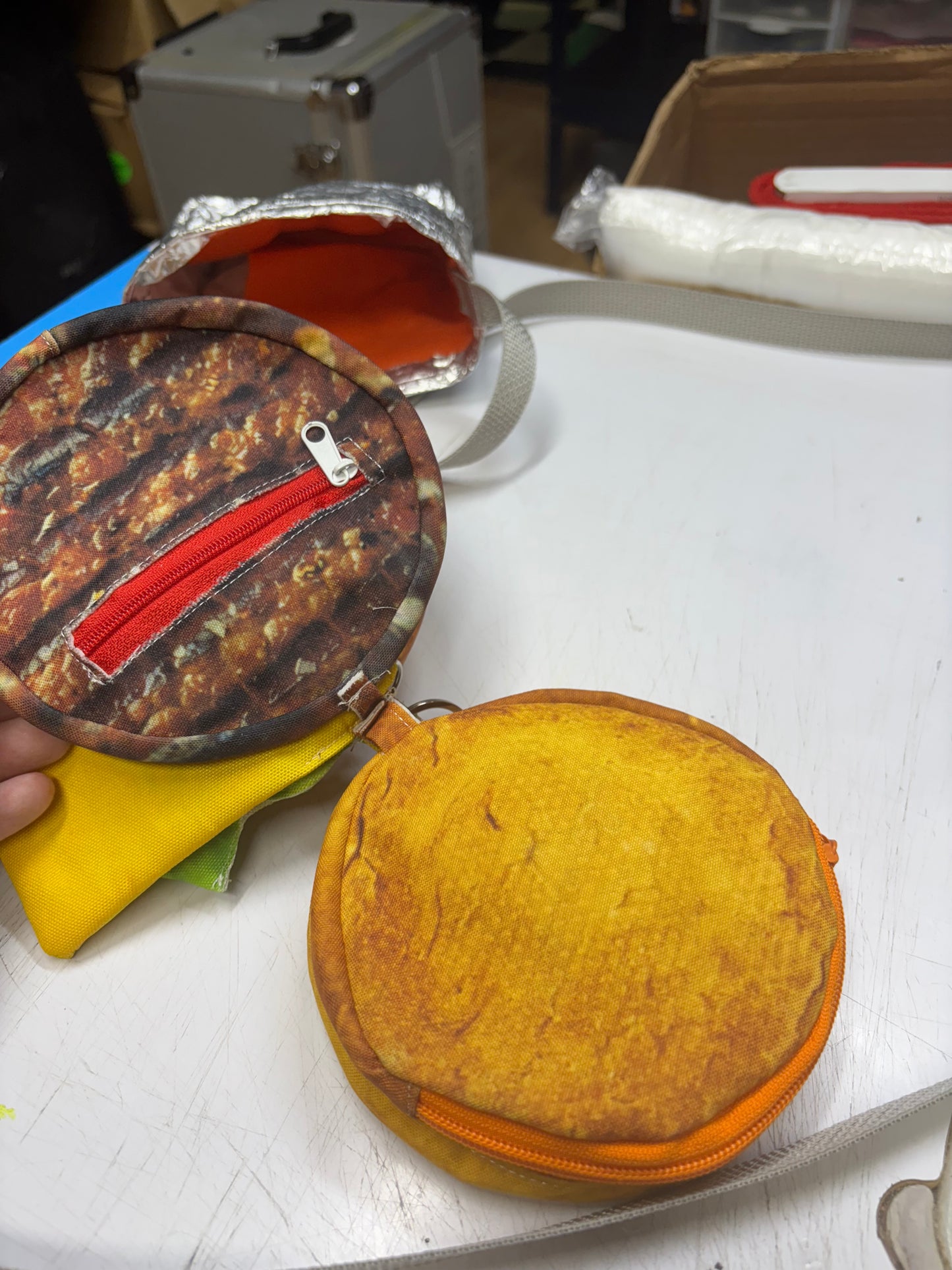 hamburger wallet