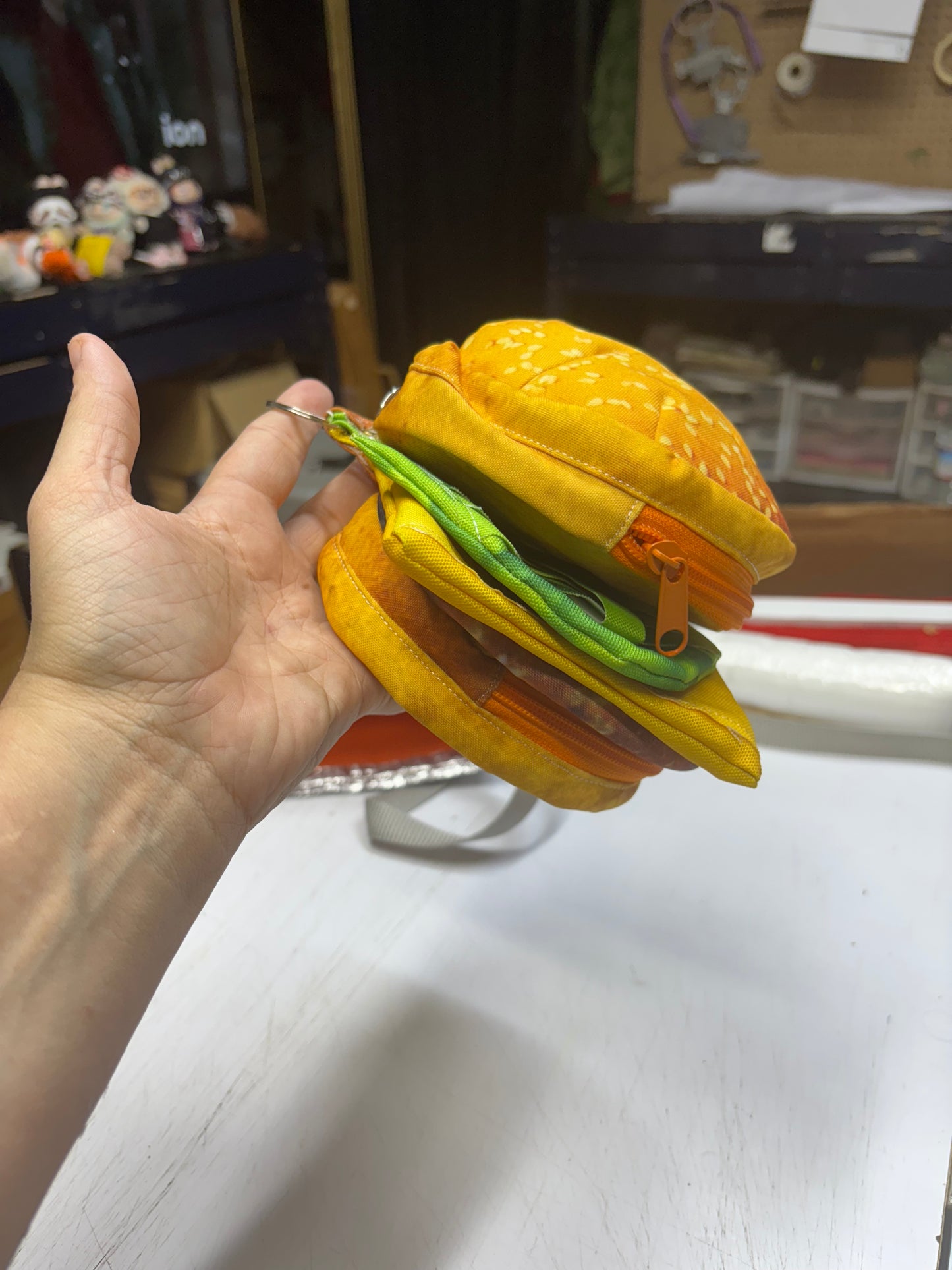 hamburger wallet