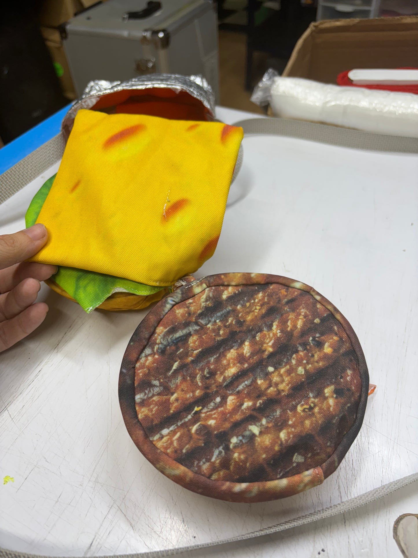 hamburger wallet